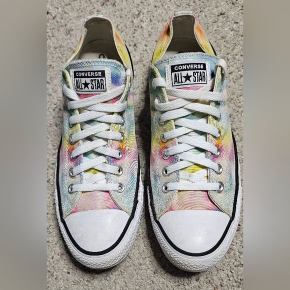 Converse Chuck Taylor All Star Tie Dye Sneakers Women Size 10.5 Mens 9 - Picture 3 of 8